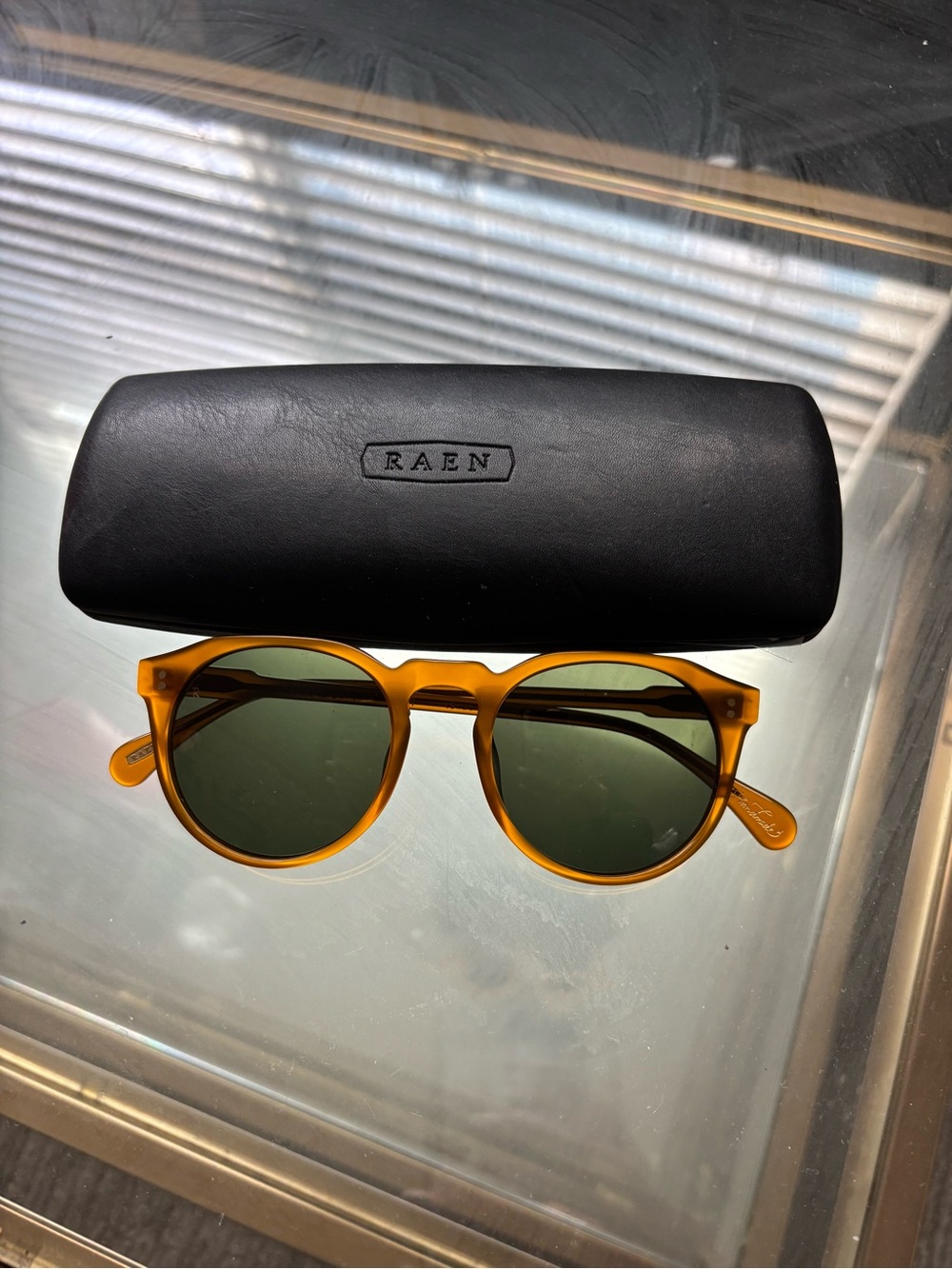 Sunglasses with case